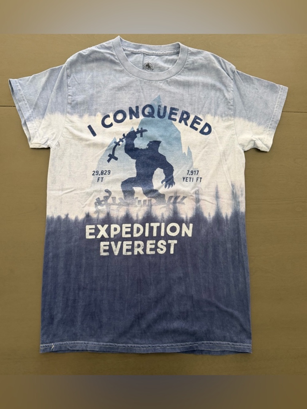 Disney Parks Graphic Tee featuring Expedition Everest - Adult Small - NWOT